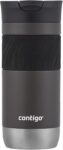 Contigo Travel Mug Byron, Stainless Steel Thermal-Mug, Coffee to go cup, 100% leakproof, Keeps hot for 7 hours, dishwasher safe lid, Bronze