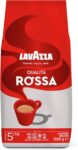 Lavazza, Qualità Rossa, Coffee Beans, Arabica and Robusta, Intensity 5/10, Medium Roasting, 1 Kg
