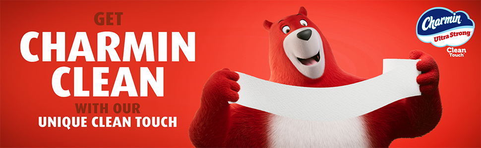 Get Charmin Clean with our Unique Clean Touch.